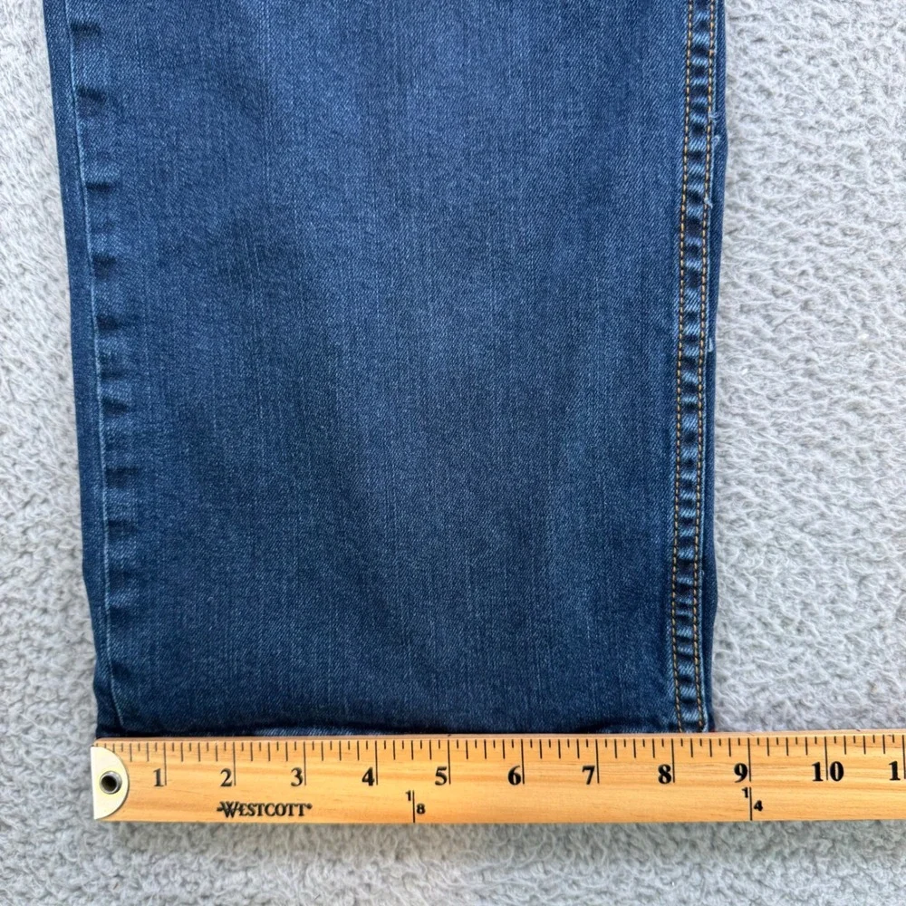 Tommy Bahama Mens Sand Drifter Authentic‎ Straight Jeans 42x29 Dark Wash Indigo